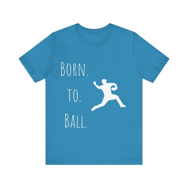 born to ball unisex sports tee