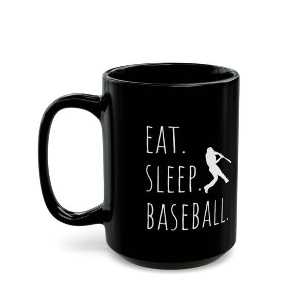 eat. sleep. baseball. mug